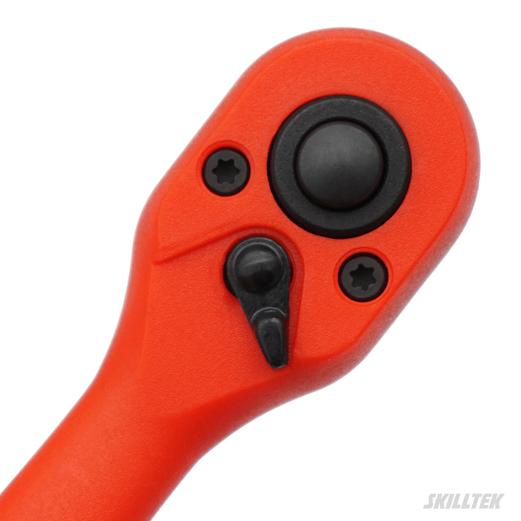 High-quality CRV ratchet handle with PP+TPR coating by SKILLTEK Tools Supplier