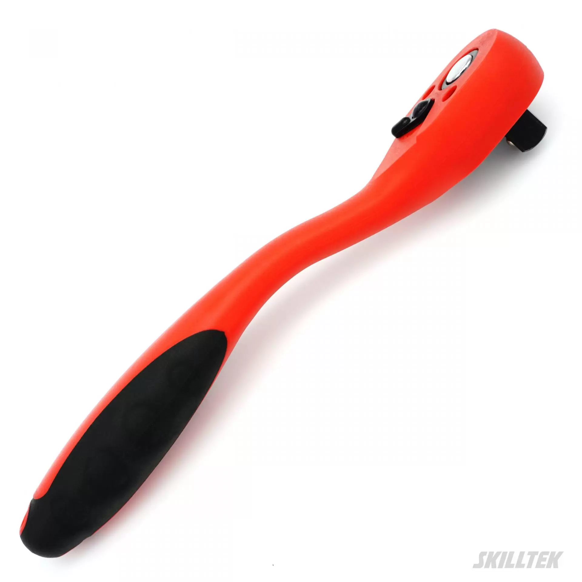 High-quality CRV ratchet handle with PP+TPR coating by SKILLTEK Tools Supplier