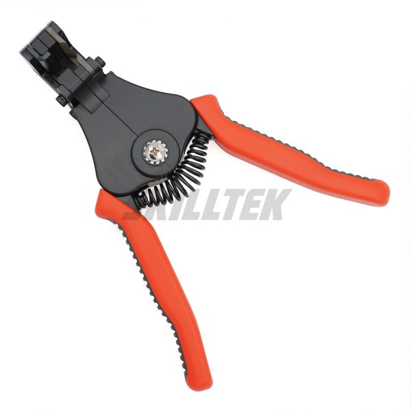 Automatic Stripper Pliers- Precise 1" Stripping, One-Motion Grip & Strip, Replacement Blade Available.