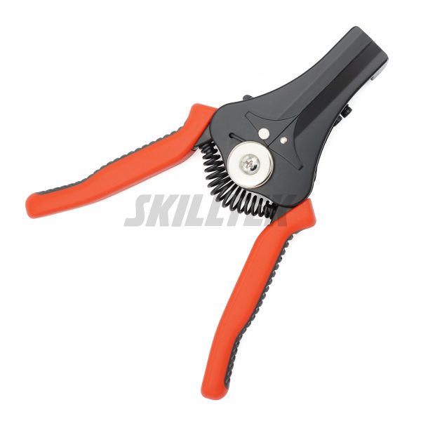 Automatic Stripper Pliers- Precise 1" Stripping, One-Motion Grip & Strip, Replacement Blade Available.