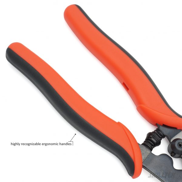 Fiber Optic Stripper Pliers- Outer Jacket(2.0~3.0mm)｜900μm Buffer Insulation｜250μm Acrylate Coating