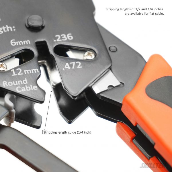 Robust, Ergonomic, Professional Heavy Duty Modular Crimper Pliers