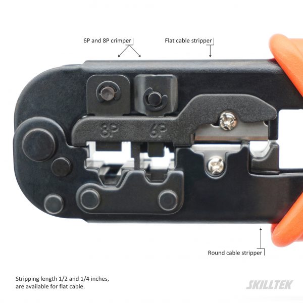 Robust, Ergonomic, Professional Modular Crimper Pliers