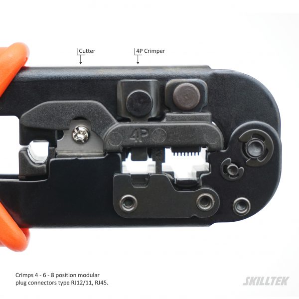 Robust, Ergonomic, Professional Modular Crimper Pliers