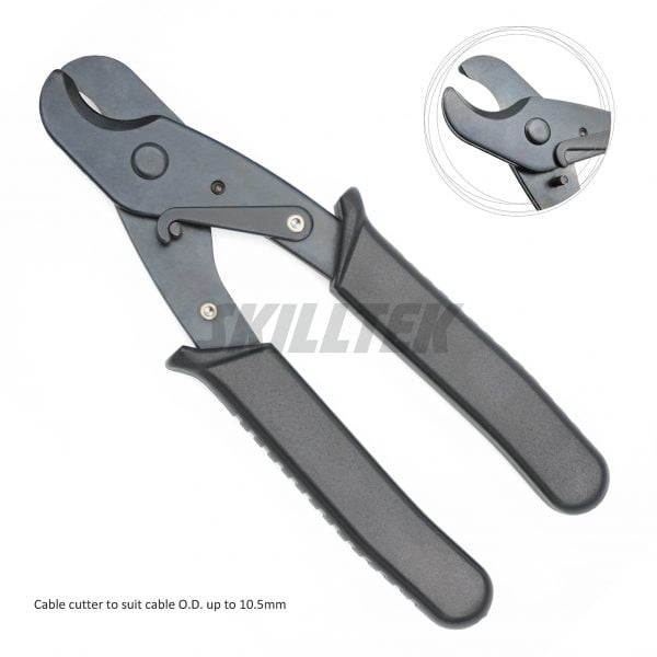 Coaxial Cable Prep & Termination Kit-Cable Cutter