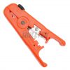 Universal Cable Stripper- Stabilizes Various Cables and Offers Adjustable Blade Depth with Ease.