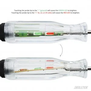 Alternative view of Led Circuit Tester