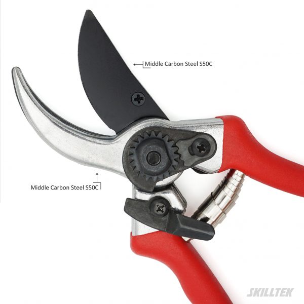 8-1/2" Aluminum Bypass Pruning Shears - S50C - Image 2