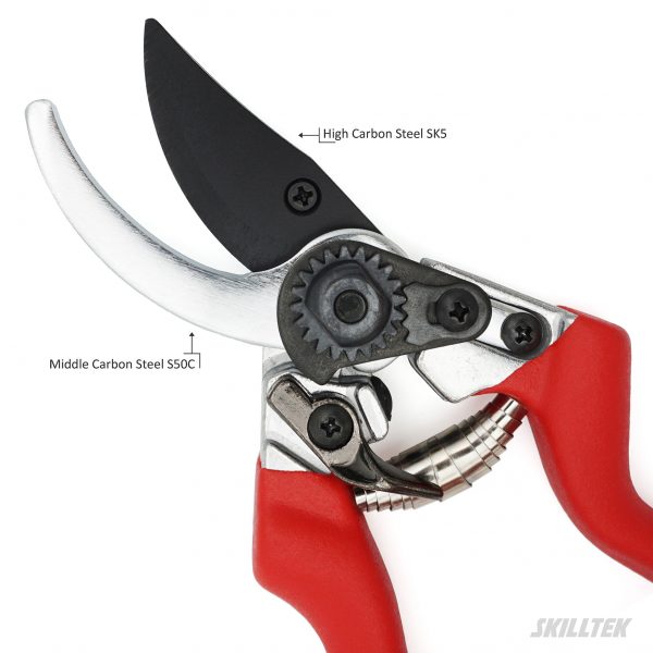 8-1/2" Aluminum Bypass Pruning Shears - SK5 - Image 2