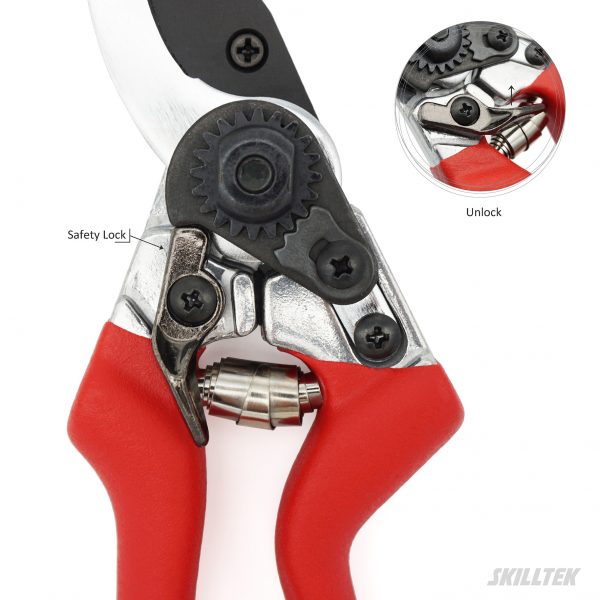 8-1/2" Aluminum Bypass Pruning Shears - SK5 - Image 4