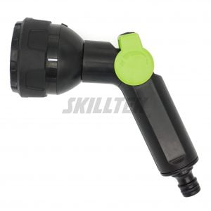 A versatile garden spray tool with multiple spray patterns for various watering needs.