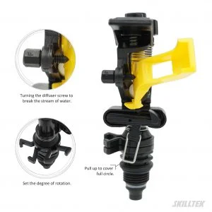 Alternative view of Plastic Sprinkler _ Square