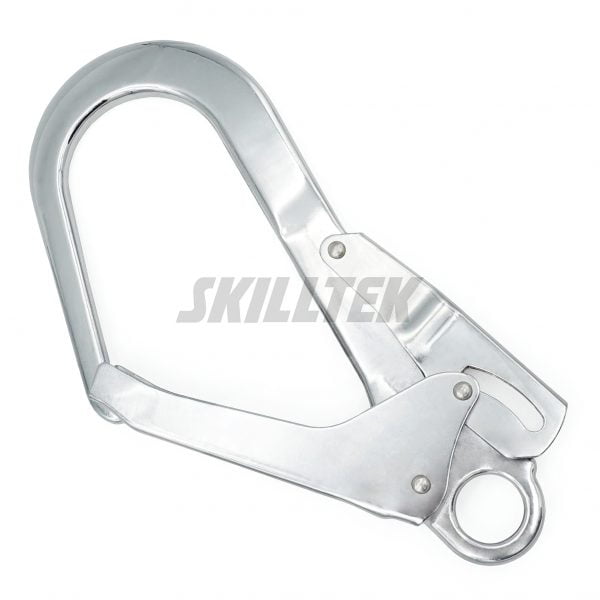 Steel Double Locking Rebar Scaffold Hook - Nickle Plated