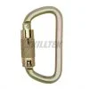 Steel D-shape Triple Lock Carabiner