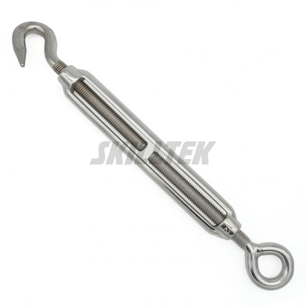 Hook & Eye Stainless Steel Turnbuckle - Open Body