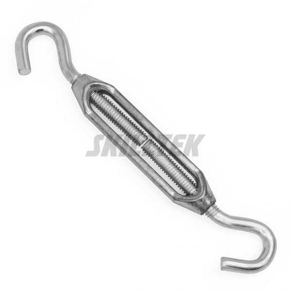 Hook & Hook Zinc Turnbuckle - Open Body