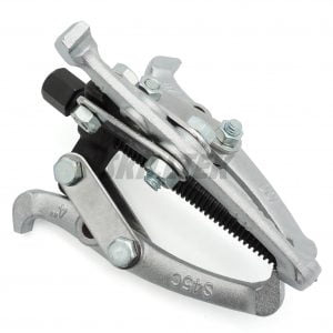 Versatile 2 & 3 Jaws CRV Gear Puller for internal/external pulling. Durable CRV and S45C steel construction. Perfect for mechanics and DIY enthusiasts.