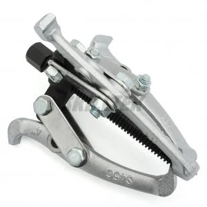 Versatile 2 & 3 Jaws CRV Gear Puller for internal/external pulling. Durable CRV and S45C steel construction. Perfect for mechanics and DIY enthusiasts.