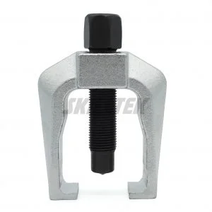 Durable Pitman Arm Puller (1-1/16" opening) for compact cars. Forged, heat-treated yoke, heavy-duty screw, 1-3/4" pull.