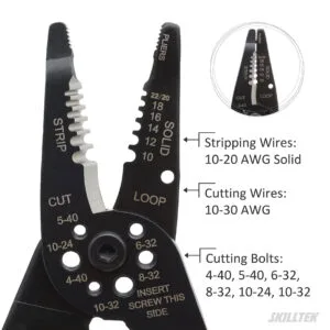 Alternative view of Multifunctional Stripper Pliers