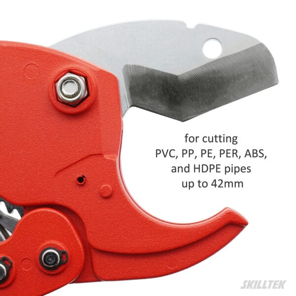 Heavy Duty Ratchet Action Pipe Cutter 42mm - Image 2