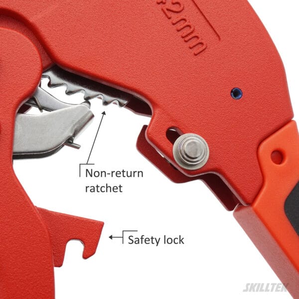 Heavy Duty Ratchet Action Pipe Cutter 42mm - Image 3