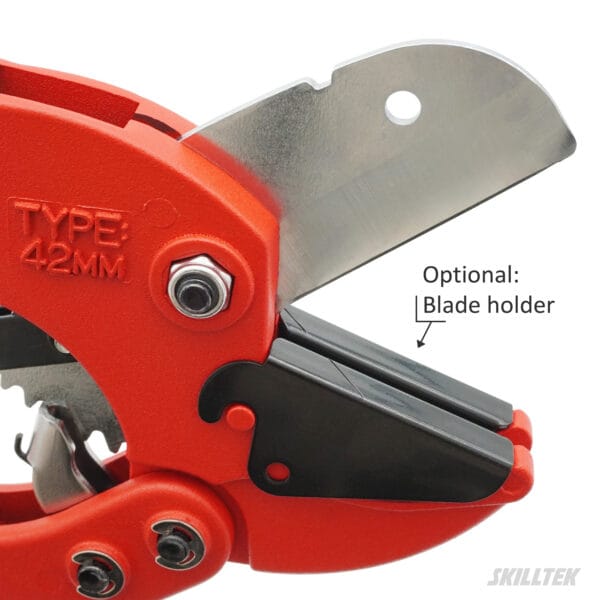 Deluxe Ratchet Action PVC Pipe Cutter 42mm - Image 3