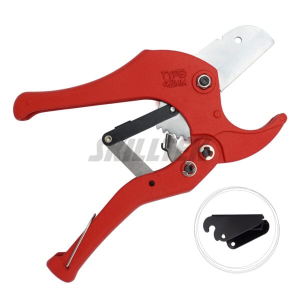 Deluxe Ratchet Action PVC Pipe Cutter 42mm - Image 6