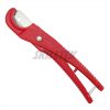 Lightweight 32mm hose cutter, perfect for DIY enthusiasts, handles plastic tubes and hoses easily. Made in Taiwan.