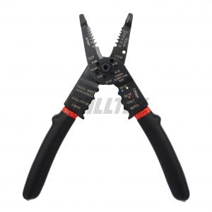 Multifunctional Stripper Pliers for stripping, cutting, and crimping wires and terminals. Durable, versatile, and easy to use. Made in Taiwan.