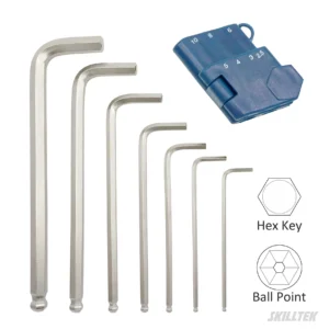 Alternative view of Long Ball Point Hex Key Wrench Set