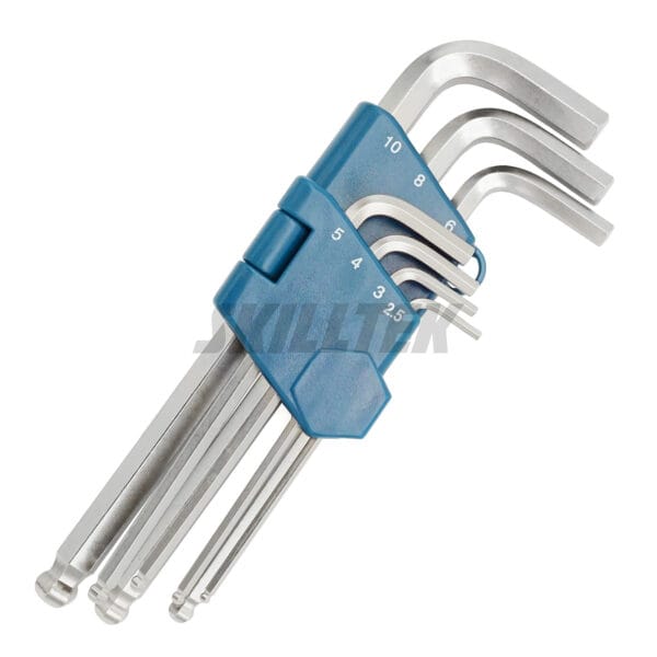 Long Ball Point Hex Key Wrench Set - Image 3