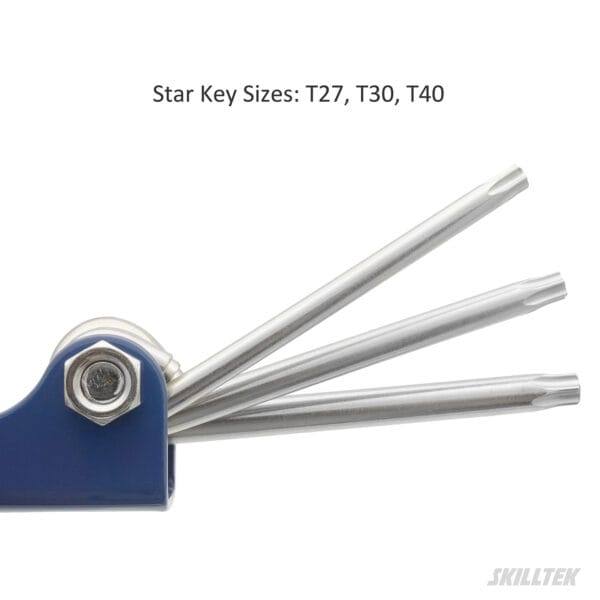 8pcs Folding Star Key Wrench Set - Image 3