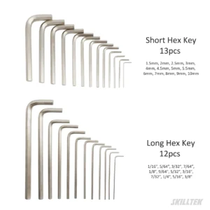 Alternative view of 25pcs Hex Key Wrench Set