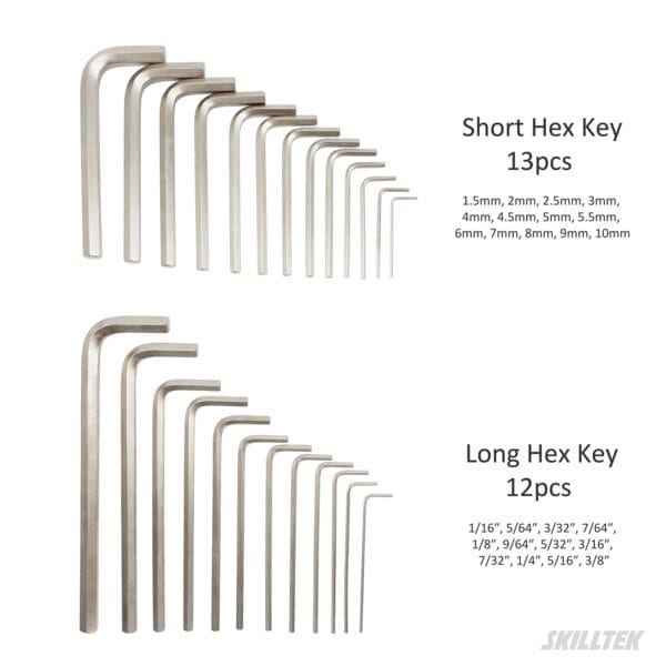 25pcs Hex Key Wrench Set - Image 2