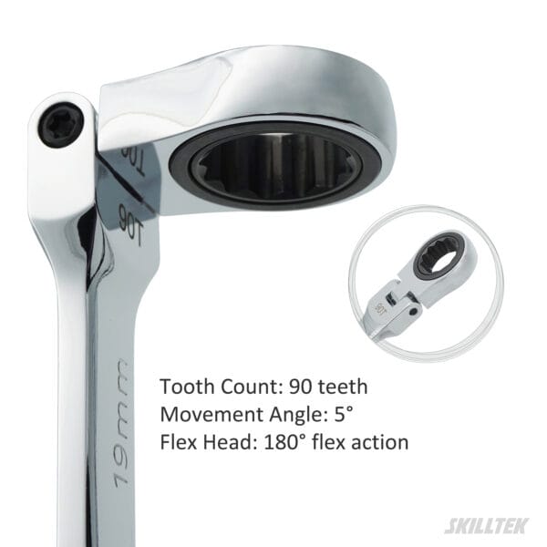 Flex Ratchet Combination Wrench - Image 2