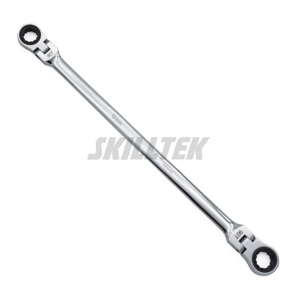 Long Flex Box End Ratchet Wrench