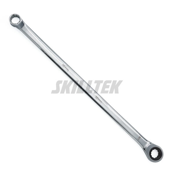 Long Box End Single Ratchet Wrench