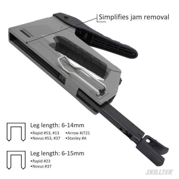 3 in 1 Effort-Saving Aluminum Staple Gun - Image 3