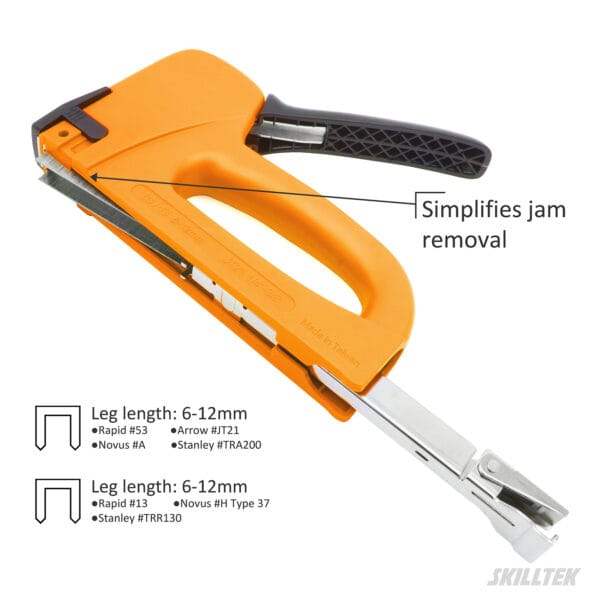 2 in 1 ABS Plastic Staple Gun with 3 Functions - Image 4