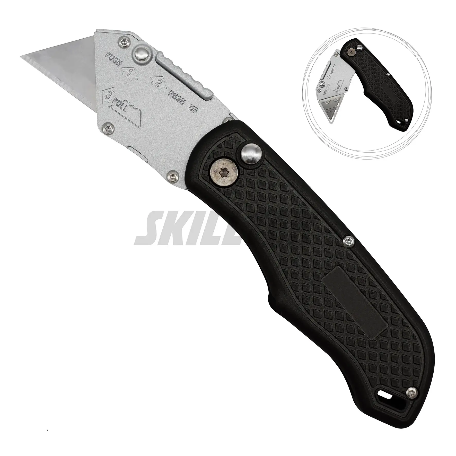 All-Metal Folding Utility Knife