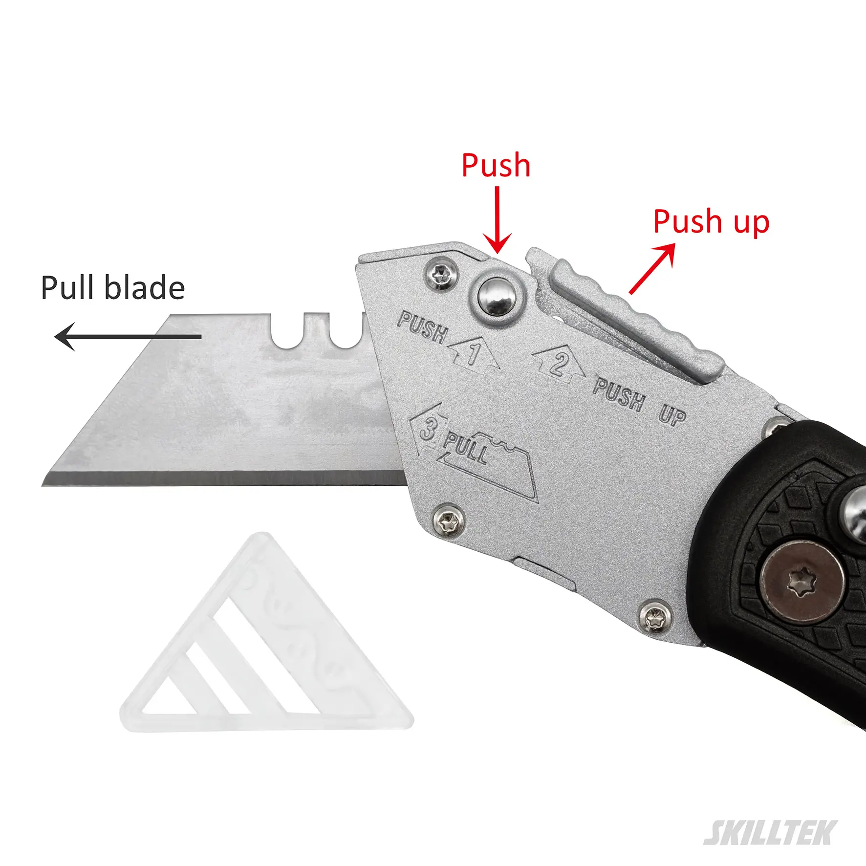 All-Metal Folding Utility Knife