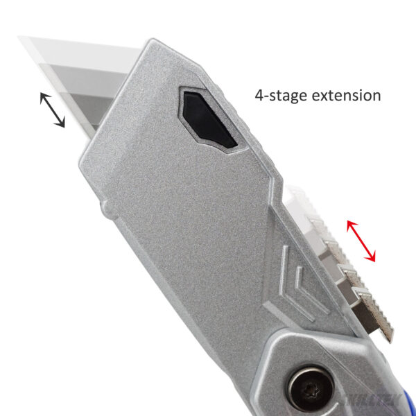 Folding Retractable Auto-Load Utility Knife