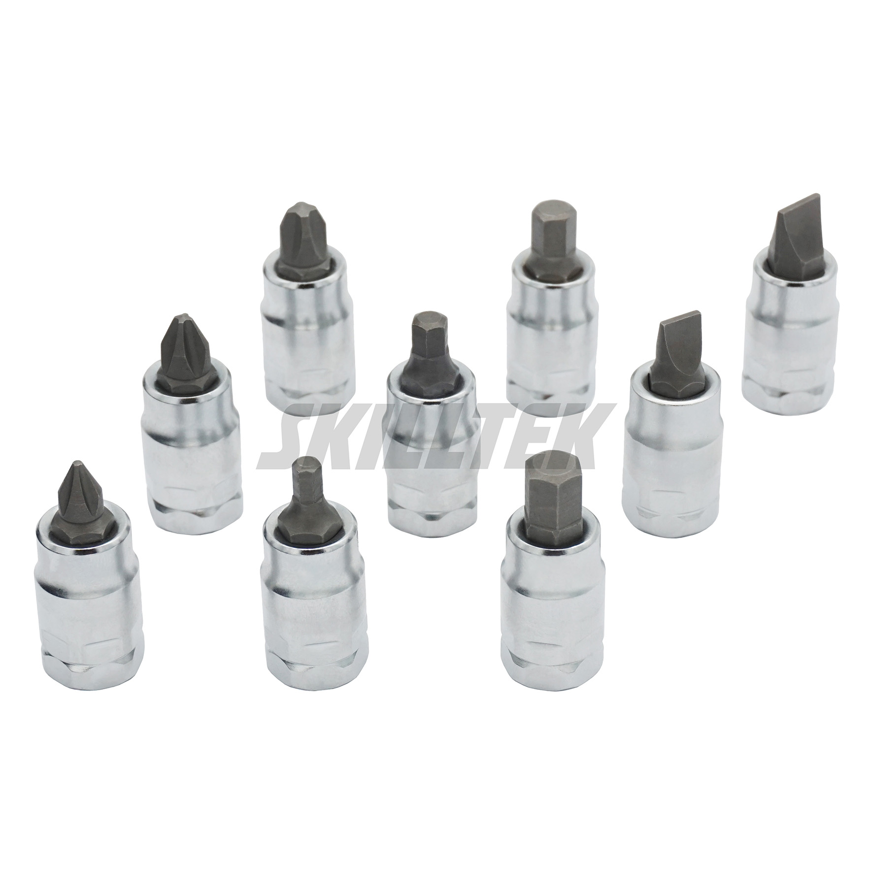 27PC Low-Profile Metric Hex Socket & Bit Socket Set with Ratcheting Wrench_11mm - Image 5