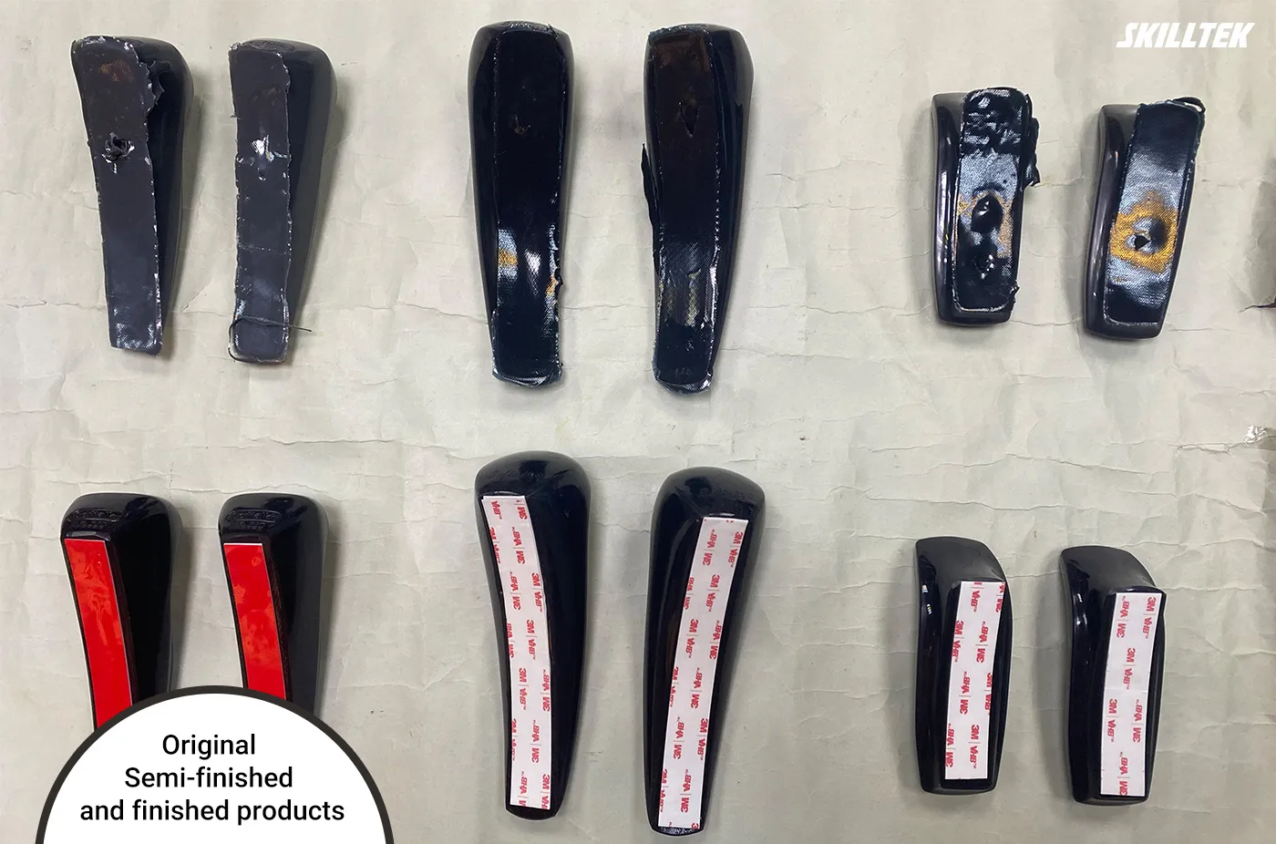 Original Semi-finished and finished produsts.