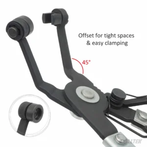 Alternative view of 45-Degree Swivel Jaw Hose Clamp Pliers