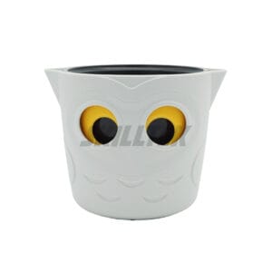Our medium owl planter features a smart water gauge and a modern aesthetic. Designed for high-volume retail with extensive ODM options for your exclusive branding.