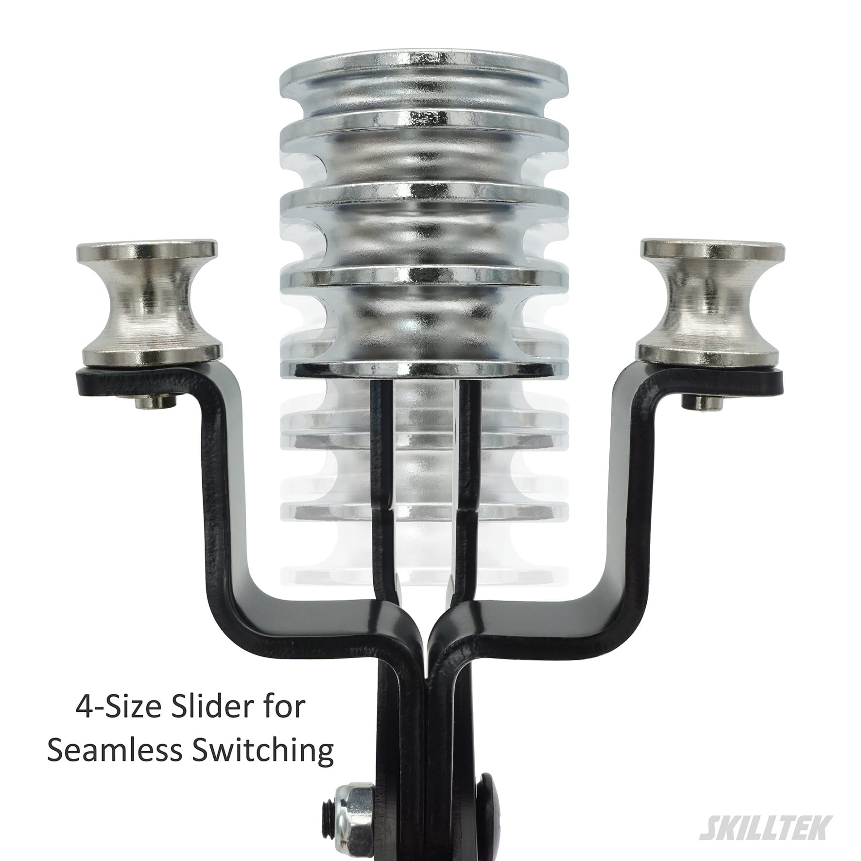 Demonstrating the heavy-duty leverage action: The center sliding mandrel applies controlled pressure to create a precise 90-degree bend in the brake line without kinking the metal. | SKILLTEK